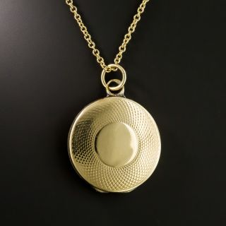 Petite Victorian Round Locket - 2