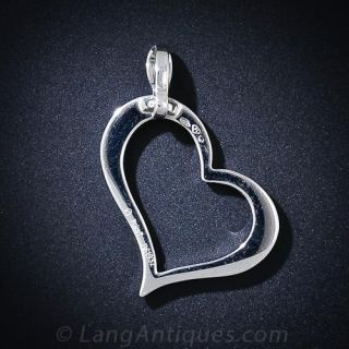 Piaget Diamond Heart Pendant