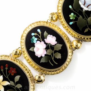 Pietra Dura Floral Bracelet