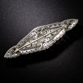 Platinum and Diamond Art Deco Brooch