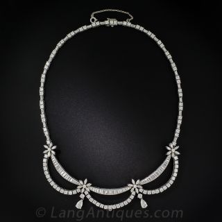 Platinum and Diamond Necklace