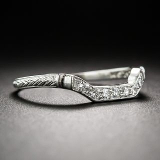 Platinum and Diamond Wedding Ring