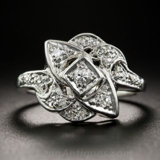 Platinum Art Deco Diamond Ring