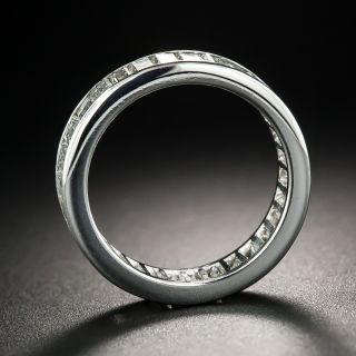Platinum Baguette Diamond Eternity Band