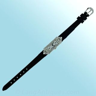 Platinum Diamond Art Deco Ladies Watch