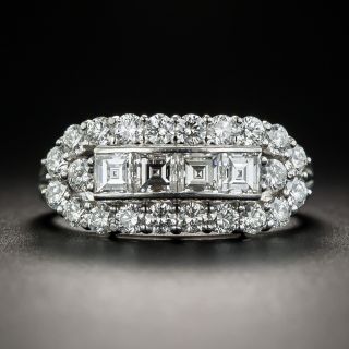 Platinum Diamond Band Ring