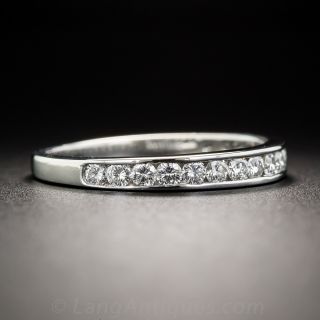 Platinum Diamond Eternity Band - Size 8 1/2