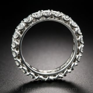 Platinum Diamond Eternity Band