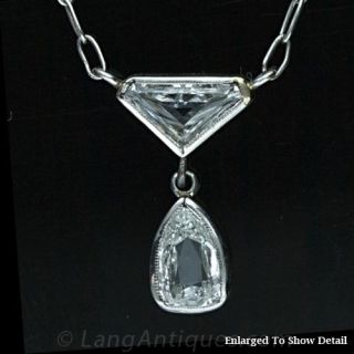 Platinum Diamond Necklace