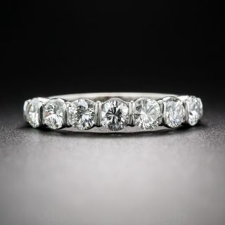Platinum Diamond Wedding Band