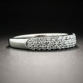 Platinum Pave Diamond Band