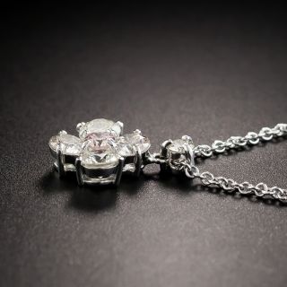 Platinum Pink Diamond and Diamond Drop