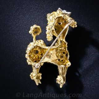Poodle Pin