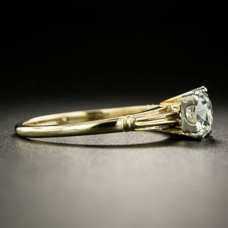 Post-Art Deco .60 Carat Solitaire Diamond Engagement Ring
