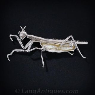 Praying Mantis Pin