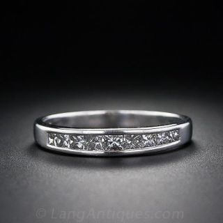 Princess Cut Diamond Band