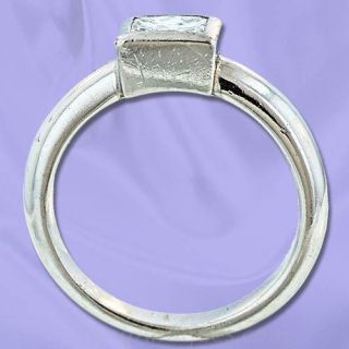 Princess Cut Diamond Estate Engagement Ring