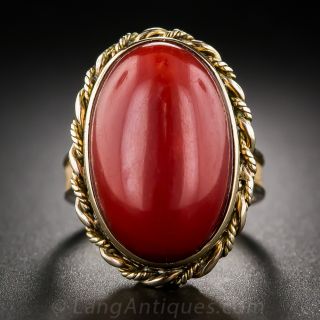 Red Coral Ring