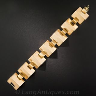 Retro 18K Rose Gold Bracelet