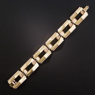 Retro 18K Yellow and Rose Gold Bracelet