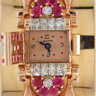Retro Bulova Bangle Watch
