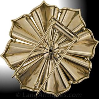 Retro Diamond Brooch