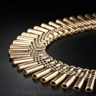 Retro Fringe Necklace