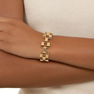 Retro Geometric Bracelet 