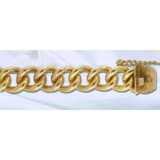 Retro Gold Link Bracelet