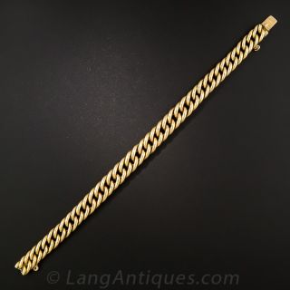 Vintage 18K Gold Link Bracelet