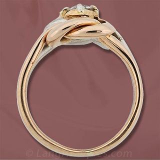 Retro Love Knot Ladies Ring