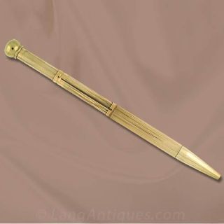 Retro Mechanical Pencil with Pocket Knife & Nail File