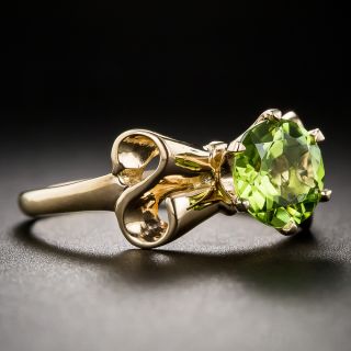 Retro Peridot Ring