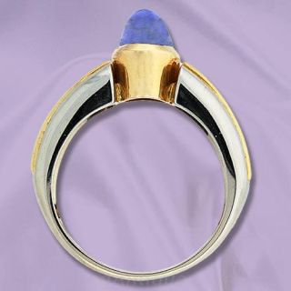 Retro Style Sapphire Ring