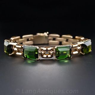 Retro Tourmaline Bracelet