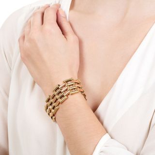 Retro Two-Tone Bracelet by Garrigus