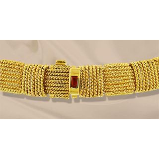 Roberto Coin Basket Weave Motif Choker