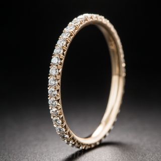 Rose Gold Diamond Eternity Band