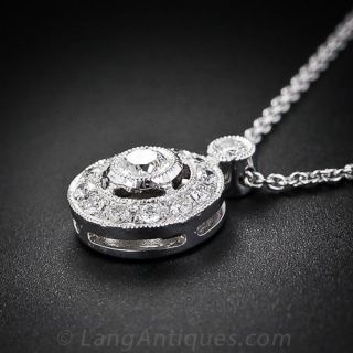  Round Diamond Drop