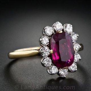 Rubellite Tourmaline Ring