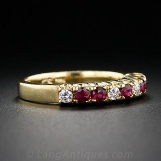 Ruby and Diamond Band