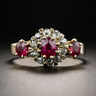 Ruby and Diamond Ring
