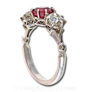 Ruby and Diamond Ring