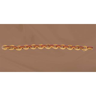 Ruby Link Bracelet