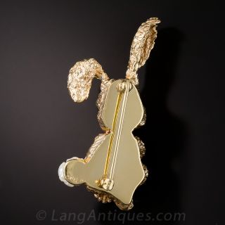 Ruser Bunny Brooch
