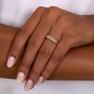Russian Diamond Band Diamond Ring