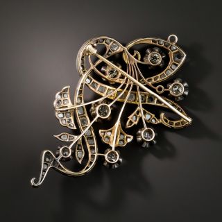 Russian Diamond Brooch