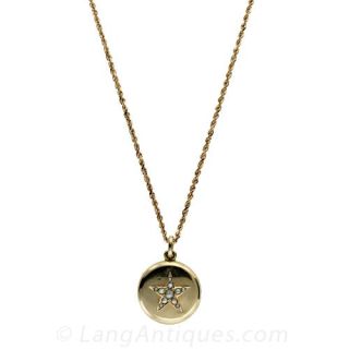  Russian Victorian Seed Pearl Locket