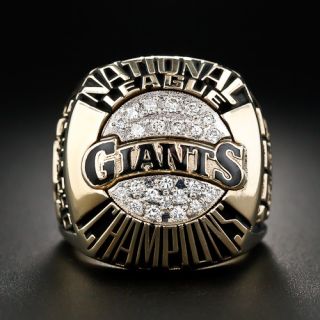S.F. Giants National Championship (Sample) Ring - 1989