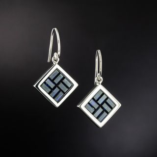 Sapphire Mosaic Earrings - 5